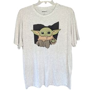 Where I'm From Baby Yoda Mandalorian Star Wars Ohio State Tshirt Mens XXL